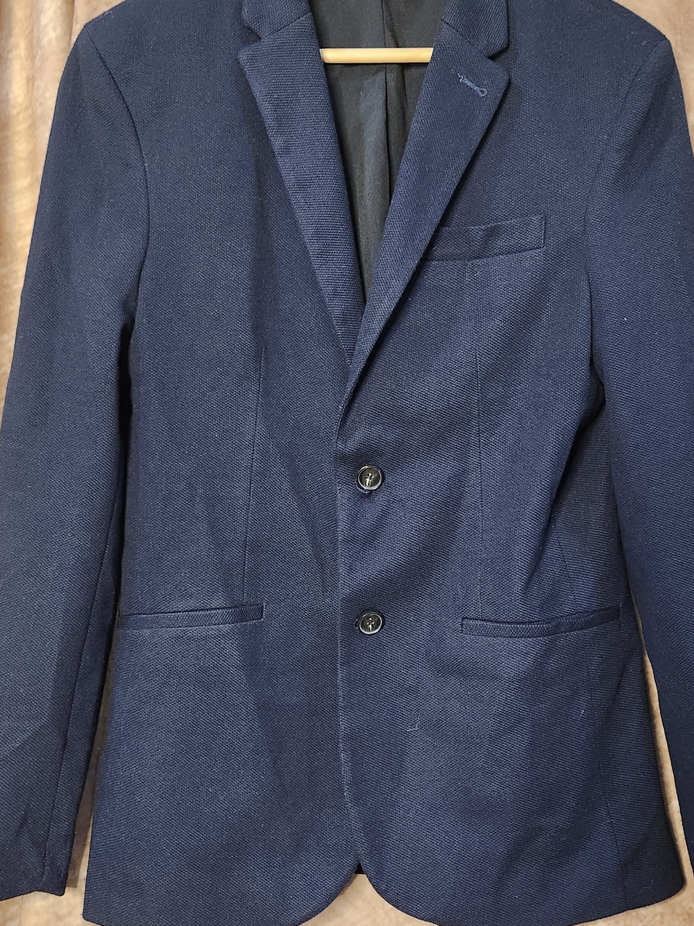 ZARA Daily Outfit Blazer – Men’s Medium – Navy – Stretch Tailored Jacket - Picture 5 of 7